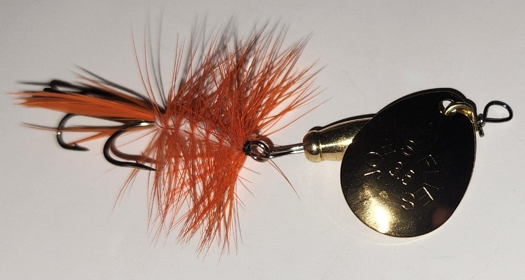 221 Orange Grub 1/4oz. Joe's Flies Inc