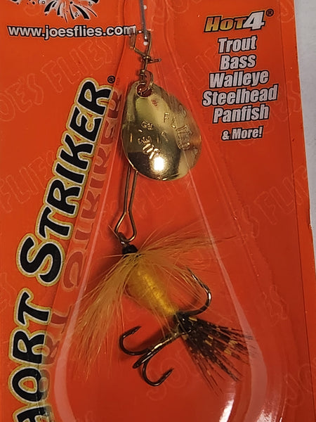 3 packs joe's flies premium spinners value packs hot 4 trout size