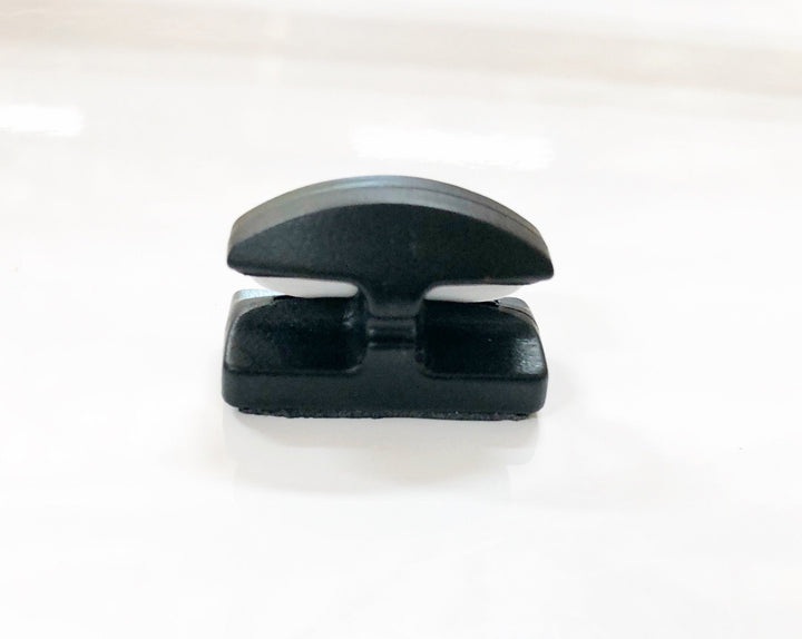 Line Cutterz Ceramic Blade Peel &amp; Stick Flat Mount - Black