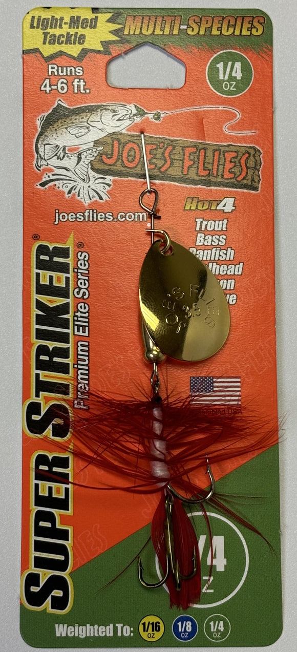 NEW! B4210-Red Grub-1/4oz SUPER STRIKER