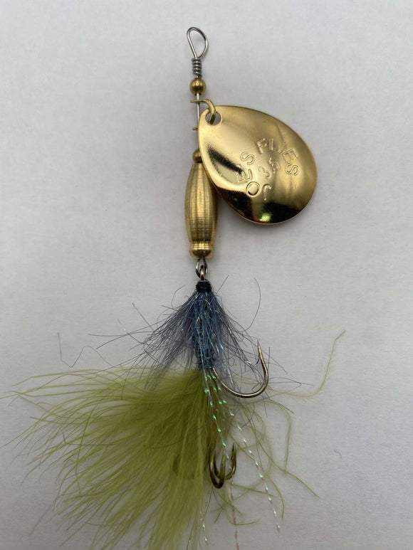 NEW! 252 - Olive Woolly Bugger - 1/4oz.