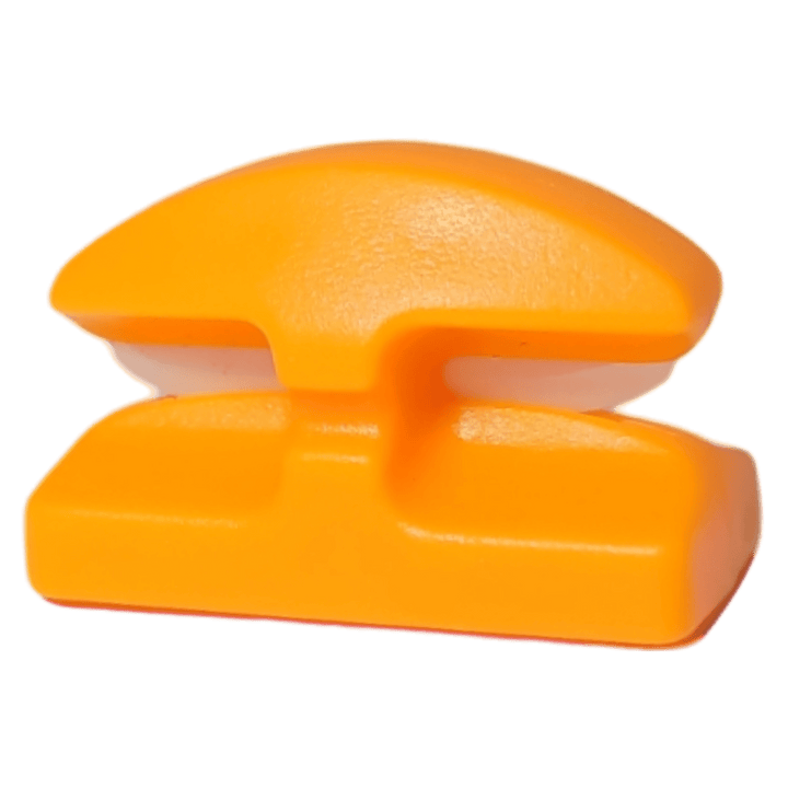 Line Cutterz Ceramic Blade Peel &amp; Stick Flat Mount - Blaze Orange