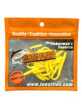 Joe’s Flies Trout Worms – Yellow