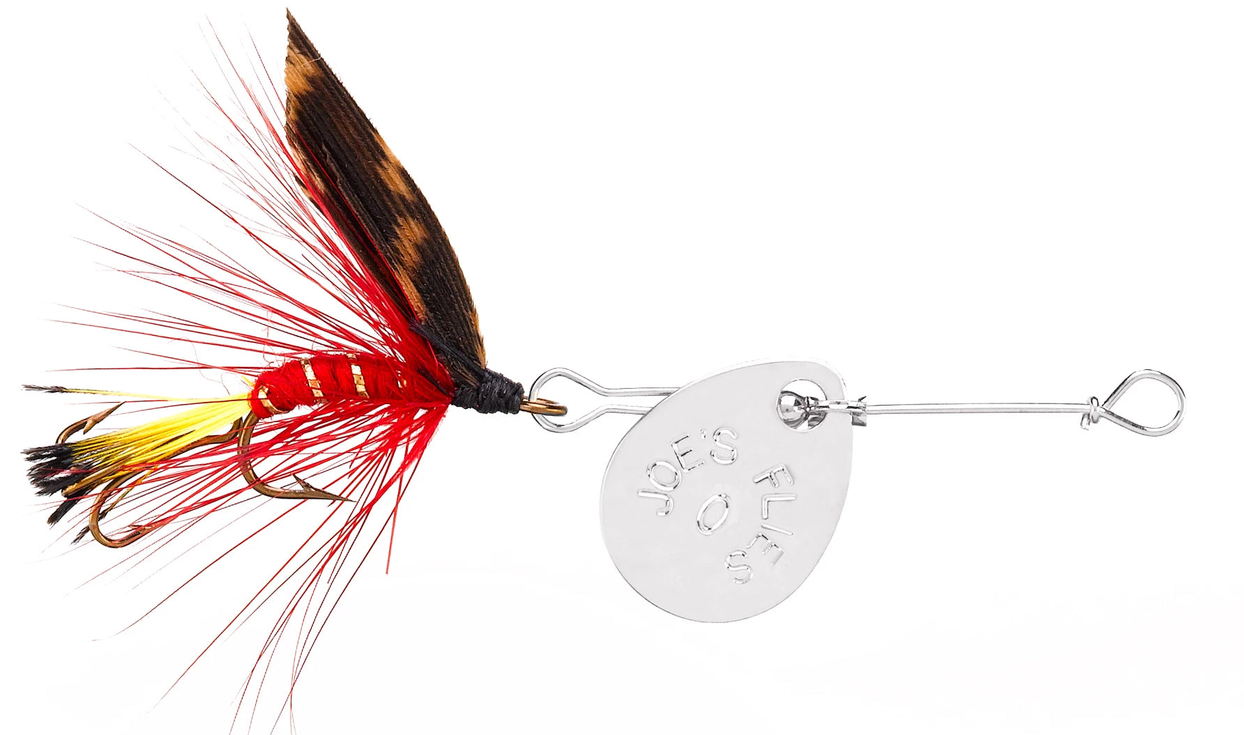 Joe's Flies Little Brookie Inline Spinner Fly Size 10 – Joe's