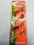 The Joe's Flies "Hot-4-Trout  4 pack! Fall Assortment ON SALE $14.00