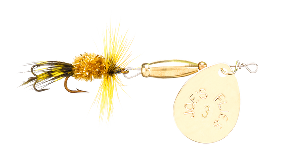 Joes Flies Super Striker 1/4 Oz Marrone Spinner Esca Da Pesca Joes Flies Super Striker 1/4 Oz Marrone Per Acque Dolci | Nuova, Modello Spinner Hot-4-trout Kits - Foto 11